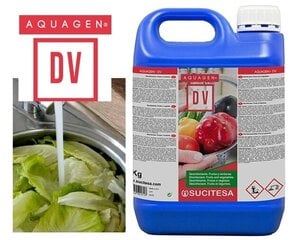 Dezinfekcija augļiem un dārzeņiem Aquagen DV 5Kg cena un informācija | Tīrīšanas līdzekļi | 220.lv