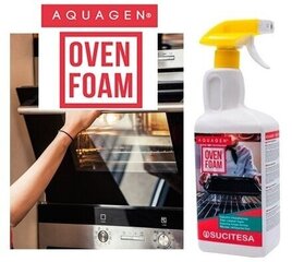 Cepeškrāsns tīrītājs Aquagen Oven Foam, 1L cena un informācija | Tīrīšanas līdzekļi | 220.lv