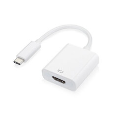 Адаптер C - HDMI, 4к*2к, 0,25 м цена и информация | Адаптеры и USB разветвители | 220.lv