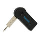 Bezvadu audio uztvērējs AUX - Bluetooth, melns cena un informācija | Mobilo telefonu aksesuāri | 220.lv