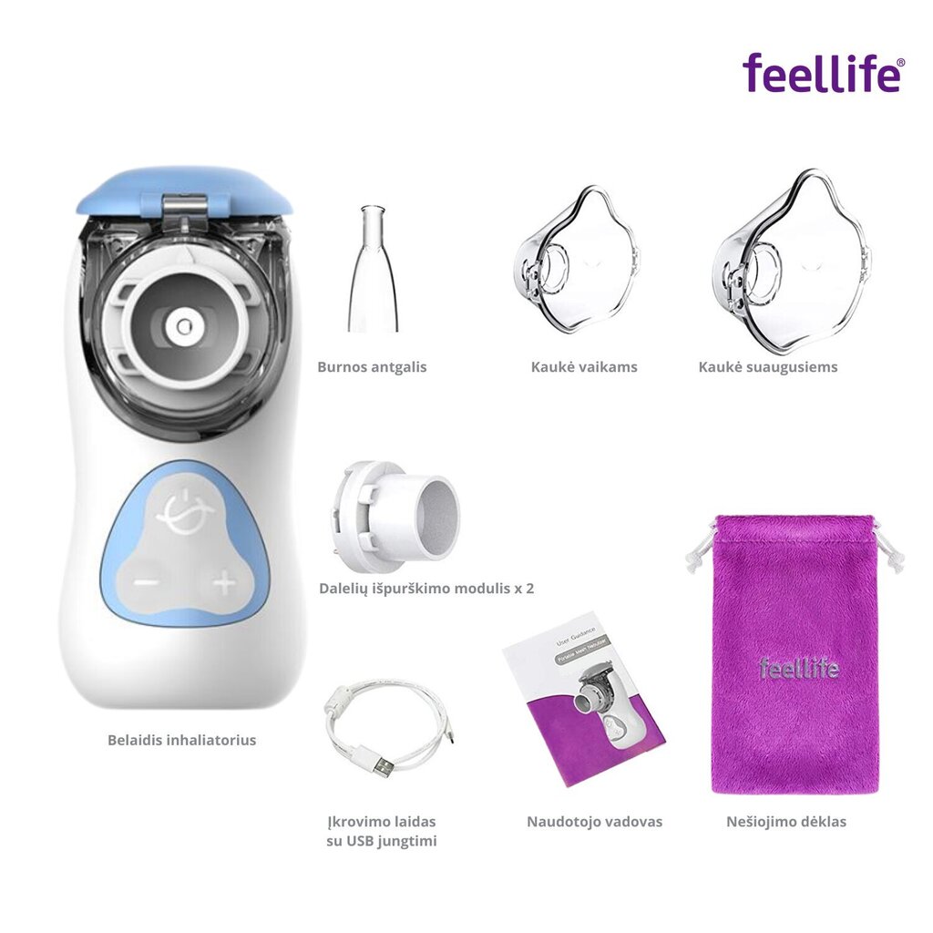 Feellife Air Kids inhalators cena un informācija | Inhalatori | 220.lv