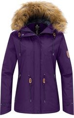 Wantdo sieviešu siltā jaka, violeta, S izmērs cena un informācija | Sieviešu virsjakas | 220.lv