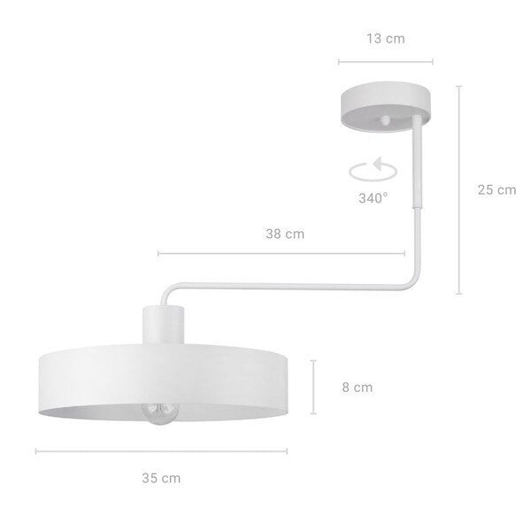 Griestu lampa Vasco 31550 cena un informācija | Griestu lampas | 220.lv