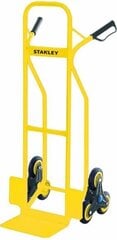Salokāmi tērauda ratiņi ar riteņiem, 200 kg, kāpnes cena un informācija | Rokas instrumenti | 220.lv