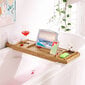 Bambusa vannas istabas plaukts/paplāte 109 cm цена и информация | Vannas istabas aksesuāri | 220.lv