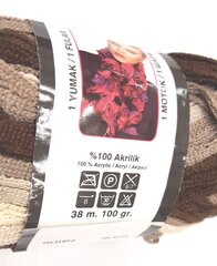 Пряжа для вязания Diva Flamenco 100г, разноцветная 1R25 цена и информация | Принадлежности для вязания | 220.lv