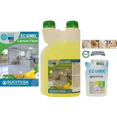 Средство для мытья полов Ecomix Floor, Lemon Dose цена и информация | Очистители | 220.lv