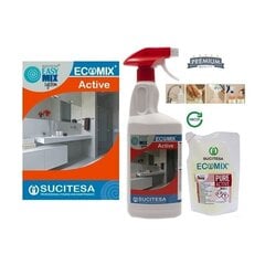 Aromātisks vannas istabas tīrīšanas līdzeklis Sucitesa Ecomix Active cena un informācija | Tīrīšanas līdzekļi | 220.lv
