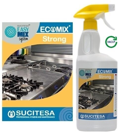 Ecomix Strong Grease Remover, 12 gab цена и информация | Tīrīšanas līdzekļi | 220.lv