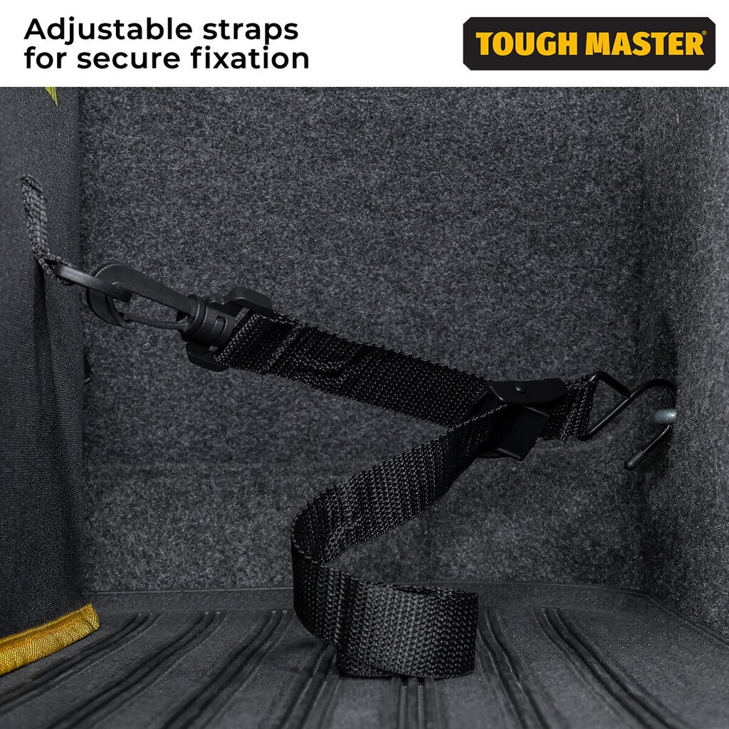 Saliekamais Automašīnas bagāžas nodalījuma organizators, 58x44x28 cm, UK BRAND, TOUGH MASTER® TM-CBO621 цена и информация | Instrumentu kastes | 220.lv