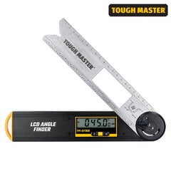 Цифровой угломер, угольник 0°-360° UK BRAND, TOUGH MASTER® TM-AF360 цена и информация | Механические инструменты | 220.lv