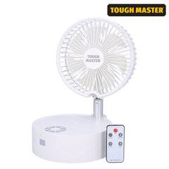 Lādējams galda ventilators USB, UK BRAND, TOUGH MASTER® TM-WF72TH cena un informācija | Ventilatori | 220.lv