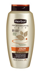 Шампунь для окрашенных волос Herbal Professional, 750 мл цена и информация | Шампуни | 220.lv