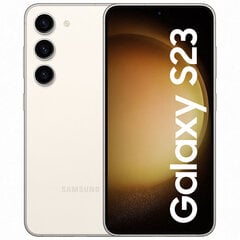 Samsung Galaxy S23 5G 8/128GB Beige SM-S911BZEDEUE cena un informācija | Mobilie telefoni | 220.lv