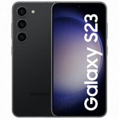 Samsung Galaxy S23 5G 8/128GB Black SM-S911BZKDEUE cena un informācija | Mobilie telefoni | 220.lv