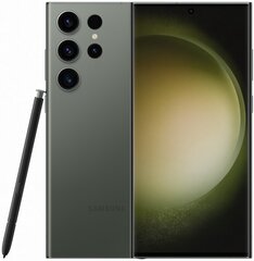 Samsung Galaxy S23 Ultra 5G 8/256GB Green SM-S918BZGDEUE cena un informācija | Mobilie telefoni | 220.lv