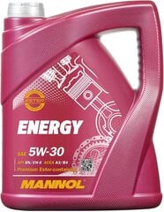 Mannol Energy 5W-30 API SL/CF Motorenöl, 5 Liteer цена и информация | Моторное масло | 220.lv