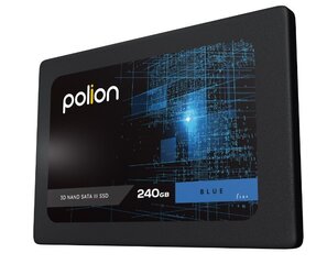 SSD cietais disks POLION 240GB 2,5" SATA III cena un informācija | Iekšējie cietie diski (HDD, SSD, Hybrid) | 220.lv