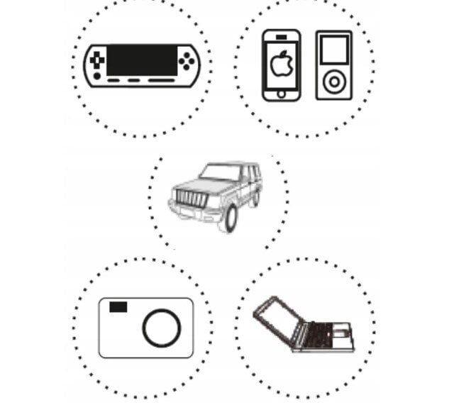 Mini Starthilfe/Ladegerät, MAC X-Power M8000 8000mAH + LED Lampe -  tourmaster