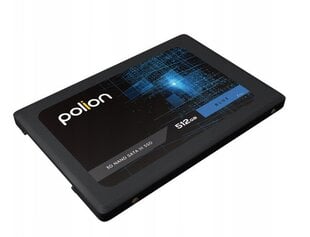 SSD cietais disks POLION 512GB 2,5" SATA III цена и информация | Внутренние жёсткие диски (HDD, SSD, Hybrid) | 220.lv