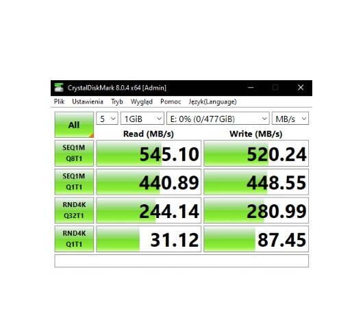 SSD cietais disks POLION 512GB 2,5" SATA III cena un informācija | Iekšējie cietie diski (HDD, SSD, Hybrid) | 220.lv