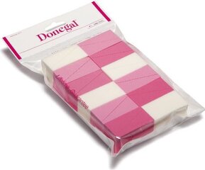 Губки косметические Donegal прямоугольной формы 4301, 24 шт. цена и информация | Кисти для макияжа, спонжи | 220.lv