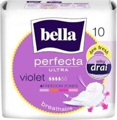 Higiēniskās paketes Bella Perfecta Ultra Violet, 10 gab cena un informācija | Tamponi, higiēniskās paketes, ieliktnīši | 220.lv