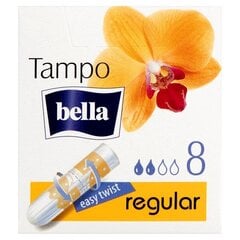 Tamponi Bella Regular, 8 gab cena un informācija | Tamponi, higiēniskās paketes, ieliktnīši | 220.lv