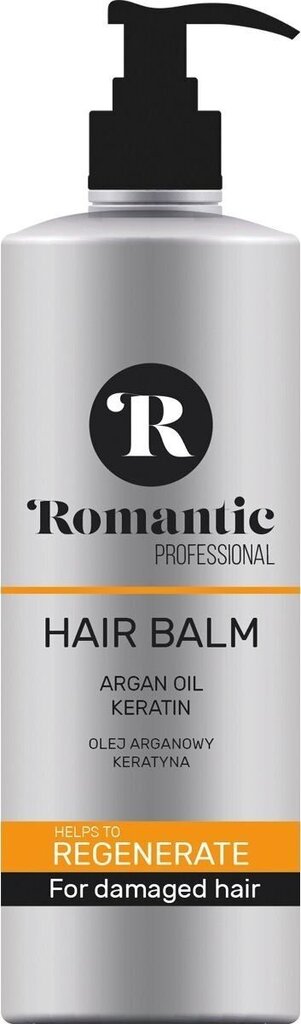 Atjaunojošs matu balzams Romantic Professional bojātiem matiem, 850 ml cena un informācija | Matu kondicionieri, balzāmi | 220.lv