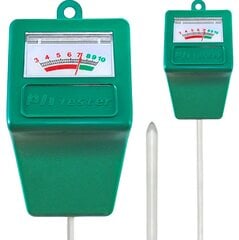 Измеритель кислотности почвы PH-метр, измеритель кислотности почвы ISO TRADE цена и информация | Измерители влажности, температуры, pH, ORP | 220.lv