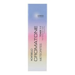 Ilgnoturīga krāsa Cromatone Meteorites Toner Montibello Platinium Nacre, 60 ml cena un informācija | Matu krāsas | 220.lv