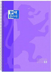 Piezīmju klade Oxford European Book A4 Malvas krāsa 5 gb. cena un informācija | Burtnīcas un papīra preces | 220.lv