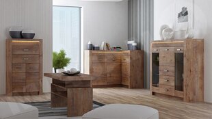 Комплект мебели NADIA II-jesion jasny цена и информация | Шкафчики в гостиную | 220.lv