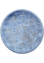 Paklājs Trend Colors M455A Cream-Blue Round, 160x160 cm cena un informācija | Paklāji | 220.lv