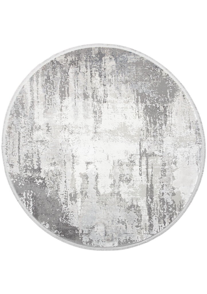 Paklājs Aspendos M1042А Cream-Dgray Round, 200x200 cm cena un informācija | Paklāji | 220.lv