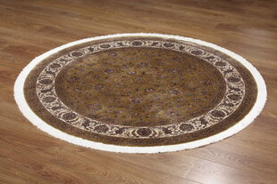 Paklājs Qum 2008G Gold-Cream Round, 240x240 cm cena un informācija | Paklāji | 220.lv