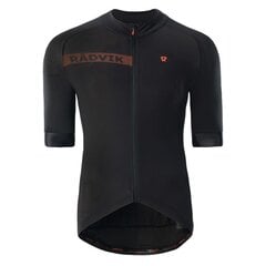 Велосипедная мужская футболка Radvik Bravo Gts M 92800406878, черная цена и информация | Мужская спортивная одежда | 220.lv