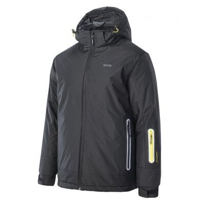 Slēpošanas jaka Brugi 4arp M 92800463935, melna cena un informācija | Vīriešu slēpošanas apģērbs | 220.lv