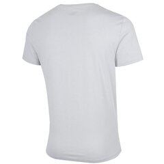 Мужская футболка 4F M H4Z22 TSM032 27S, серая цена и информация | Мужская спортивная одежда | 220.lv
