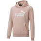 Bērnu džemperis Puma ESS Logo Hoodie FL 587031 47, bēšs cena un informācija | Jakas, džemperi, žaketes, vestes meitenēm | 220.lv