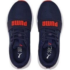 Детские кедры Puma Wired Run Jr 374214 21, темно-синие цена и информация | Стильные кеды для детей | 220.lv