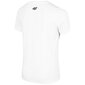 T-krekls 4F Jr HJZ22-JTSM002 10S, balts cena un informācija | Zēnu krekli | 220.lv