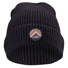 Cepure Elbrus Quentin, melna цена и информация | Мужские шарфы, шапки, перчатки | 220.lv