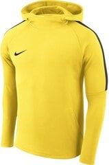 Džemperis Nike Dry Academy 18 PO M AH9608-719, dzeltens cena un informācija | Futbola formas un citas preces | 220.lv