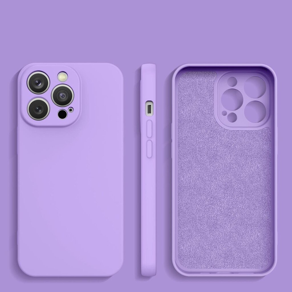 Silicone piemērots iPhone 13 Pro Max, violets cena un informācija | Telefonu vāciņi, maciņi | 220.lv