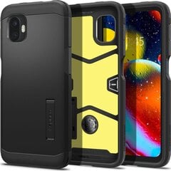 Spigen Tough Armor piemērots Galaxy Xcover 6 Pro, melns cena un informācija | Telefonu vāciņi, maciņi | 220.lv