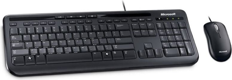 Microsoft Desktop 600 (3J2-00013), tastatūra+pele цена и информация | Klaviatūras | 220.lv