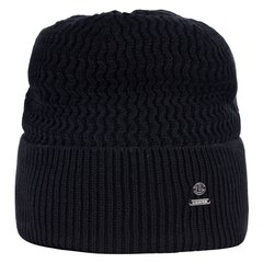 Женская шапка Luht Naantali, черный, 33613-3*990, 6438535425809 цена и информация | Женские шапки | 220.lv