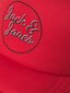 Jack & Jones vīriešu cepure 12225708*02, sarkans/melns 5715321232379 cena un informācija | Vīriešu cepures, šalles, cimdi | 220.lv