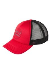 Jack & Jones vīriešu cepure 12225708*02, sarkans/melns 5715321232379 cena un informācija | Vīriešu cepures, šalles, cimdi | 220.lv